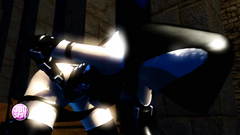 Sexy and half-naked 3d nun in xxx cartoon