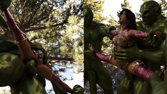 Looks like this monster cock can ruin her pussy