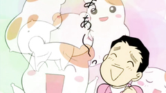 Cute cartoon with young couple passionate fuck