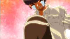 Naked sexy anime babe gets fucked from behind