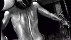 Femdom adventures in black and white cartoon