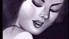 Femdom adventures in black and white cartoon