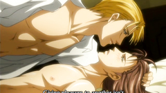 High society with rich guys and ladies in hentai cartoon