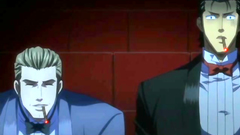 Animated hentai cartoon with handsome homosexual guys