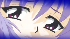 Sweet girl with blue hair gets fucked in her pussy