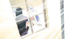 Sweet girl with blue hair gets fucked in her pussy