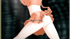 Sexy teen gets attacked and fucked by horny tentacles