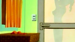 Attractive young babes fuck in the anime cartoon