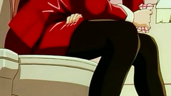 Attractive young babes fuck in the anime cartoon