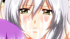 Busty hentai girls in colorful sex cartoon