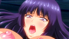 Busty hentai girls in colorful sex cartoon