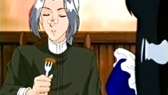 Young skinny hotties from old school hentai