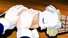 Young skinny hotties from old school hentai