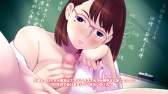 Busty school girl strokes some cock untill cumshot