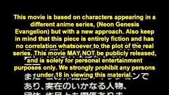 Handsome naked anime girls in erotic hentai cartoon