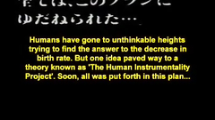 Handsome naked anime girls in erotic hentai cartoon