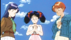 Teenage love story with handsome anime girl