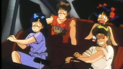 Teenage love story with handsome anime girl