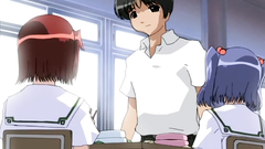 Young and submissive anime maids in hentai cartoon