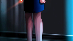 Blonde teen hardcore fucked by crazy tentacles