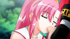 Beautiful teen loves to blow cock in hentai cartoon