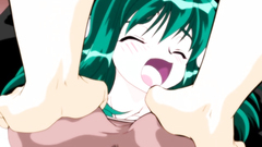 Young and naked anime babe gets passionately fucked