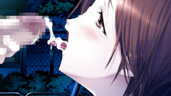 Busty sweet anime babe roughly fucked by horny guys