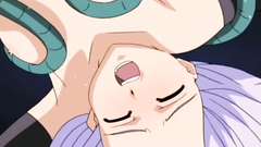 Naked hentai babe getting drilled from behind