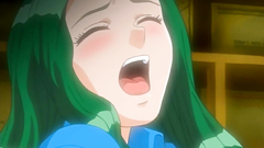 Beautiful teen in erotic hentai cartoon story