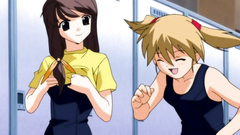 Young and beautiful schoolgirls in erotic toon