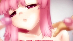 Innocent young girl in hardcore gangbang cartoon