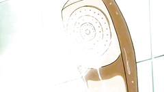 Busty naked hentai girl gets fucked from behind