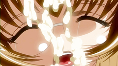 Rough bdsm fuck ends with a lot of cum for hentai cuties