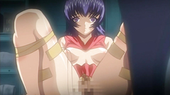 Rough bdsm fuck ends with a lot of cum for hentai cuties