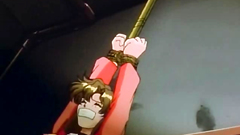 Tied up babe will do anything you want - hentai toon