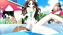 Animated teenage love story in hentai cartoon