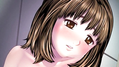 Handsome big breasted schoolgirl shows her skills