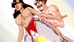 Hot woman with big boobs gets fucked from behind