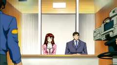 Young and pretty girls in hentai anime cartoon