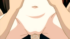 Young and pretty girls in hentai anime cartoon