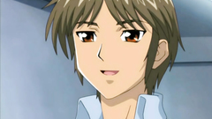 Young and pretty girls in hentai anime cartoon