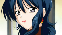 Young and pretty girls in hentai anime cartoon