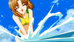 Sweet and innocent teens in hentai cartoon