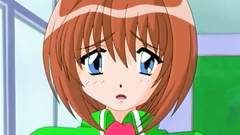 Young and lovely teens in erotic anime cartoon