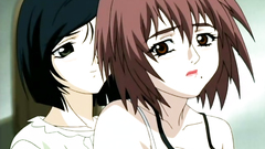 Sexy anime babes getting molested and abused in train