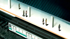 Sexy anime babes getting molested and abused in train