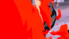 Sexy redhead babe attacked by horny monsters