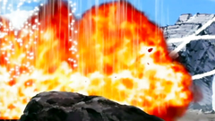 Adorable long-legged babe with huge tits in cartoon