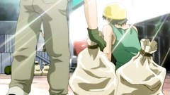 Young and handsome stud gets seduced by busty lady