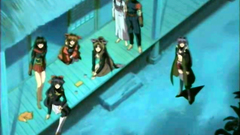 Cruel evil monsters against horny sexy girls